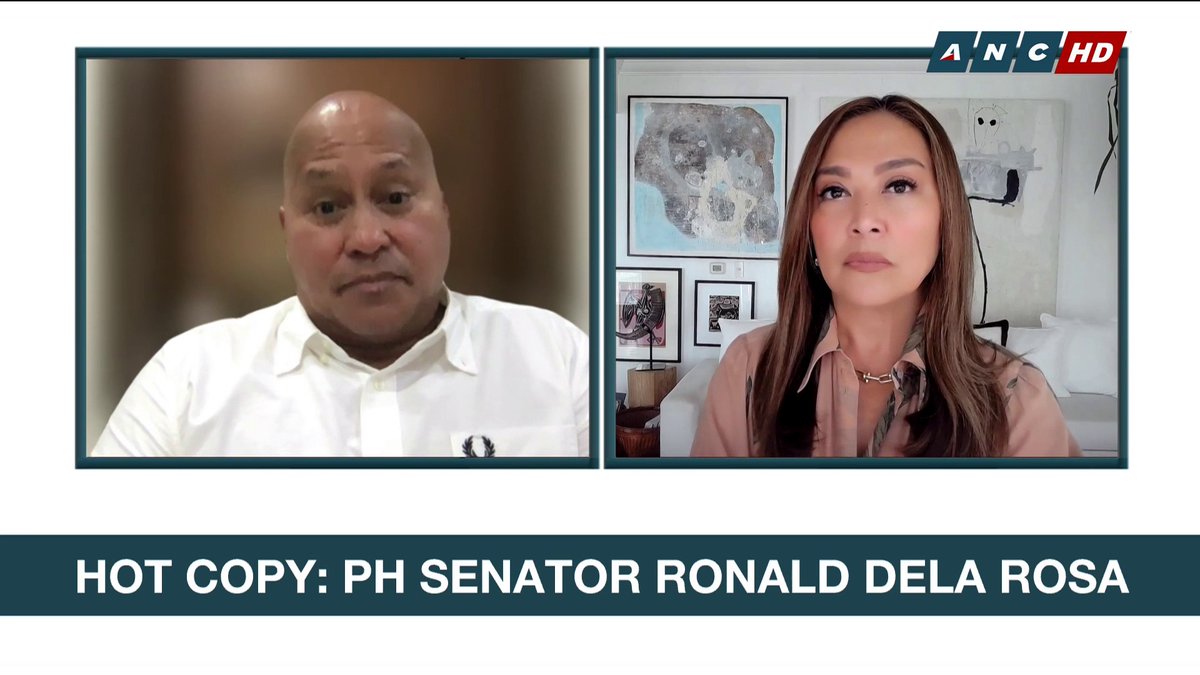 More administration bets could've won in #Halalan2025 if gov't hadn't 'kidnapped' and 'surrendered' ex-Pres. Rodrigo Duterte to the ICC, says reelectionist Sen. Ronald dela Rosa. The senator adds, it was a "wrong political move" on the part of the administration. #ANCHeadstart