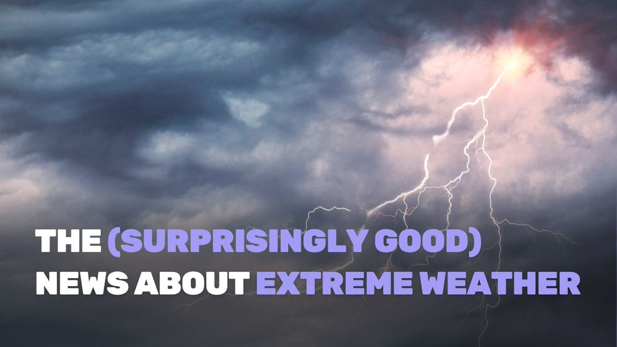 These days, stories of extreme weather are everywhere you look. But a crucial detail often goes overlooked: We’re actually safer from the consequences of that weather than ever before. Our new video looks at the surprising research behind climate resilience.