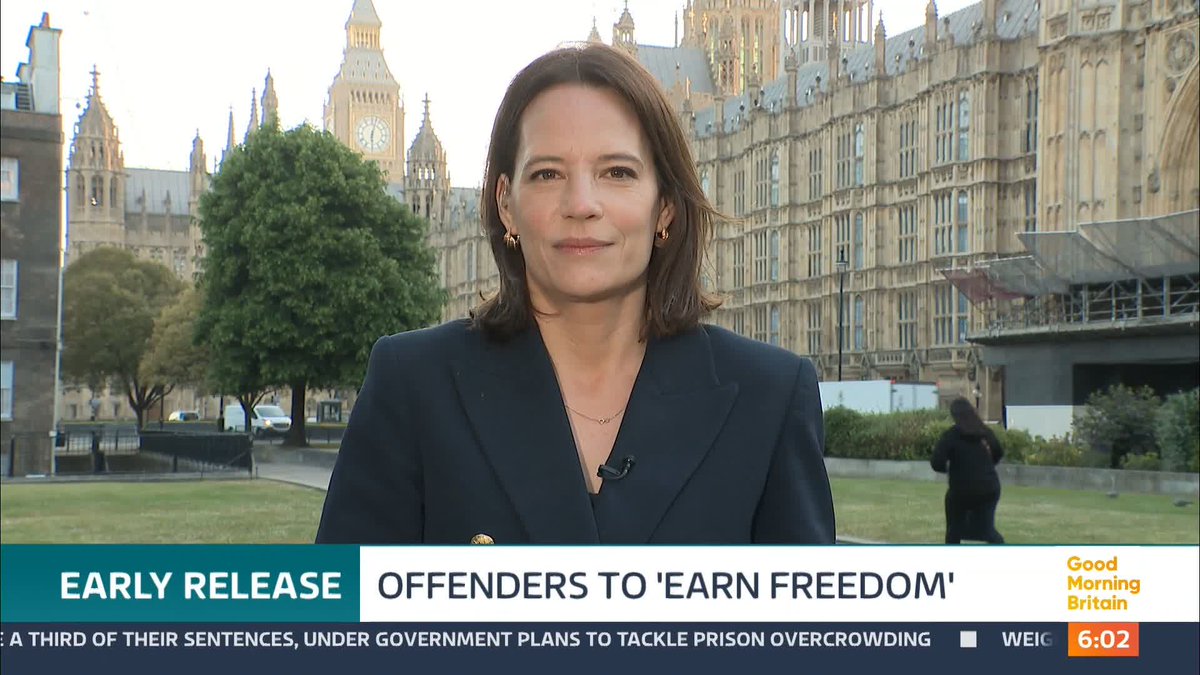 Under government plans to tackle rising overcrowding, prisoners may only have to serve a third of their sentences. Convicts will reportedly earn early release if they can demonstrate good behaviour. Louisa James reports.