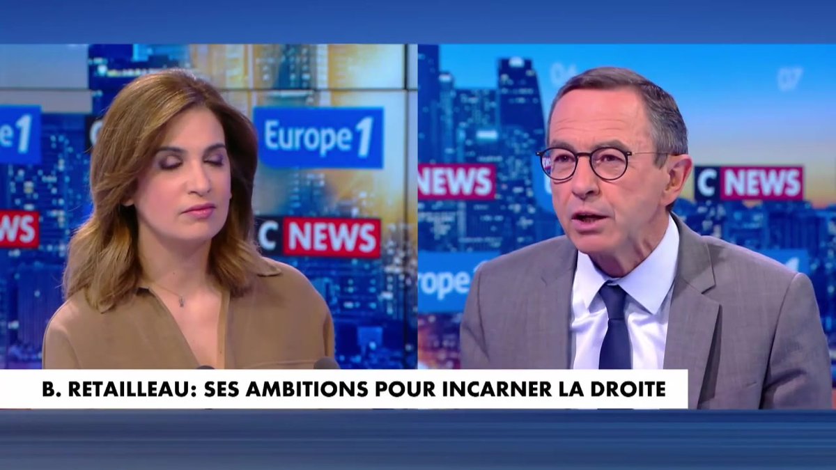 "Marine Le Pen ce n'est pas la droite et en plus elle a toujours refusé toute alliance" affirme Bruno Retailleau #LaGrandeITW #Europe1