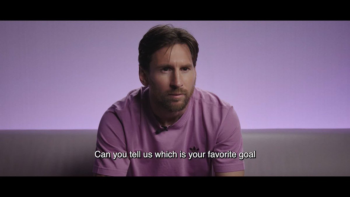 For the first time ever, Leo Messi will unveil his favourite goal from his career... The goal will be transformed into a unique piece of artwork by renowned artist Refik Anadol, as part of a landmark charity campaign 🎨💖