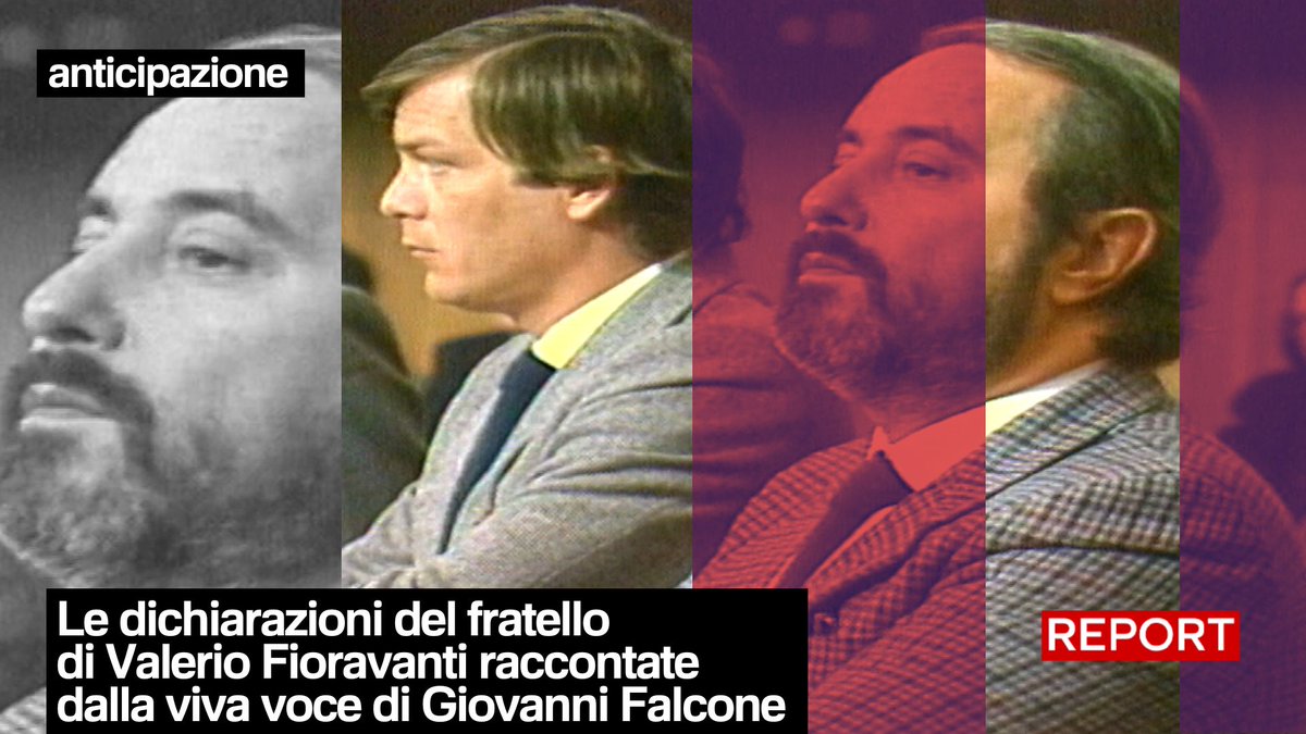 Falcone si era convinto che i killer di Piersanti Mattarella fossero Fioravanti e Cavallini, capi dei NAR. Ha infatti in mano una carta decisiva: le dichiarazioni di Cristiano Fioravanti, fratello minore di Giusva, anch'egli militante dei NAR. Domenica dalle 20.30 su #Rai3