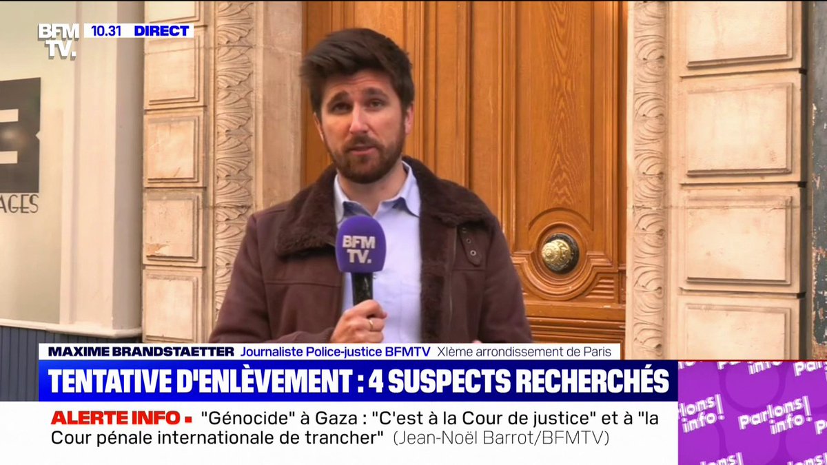💬"J'ai jeté l'extincteur" Le témoignage de Nabil qui est intervenu dans la tentative d'enlèvement de deux proches d'un chef d'entreprise de cryptomonnaie à Paris