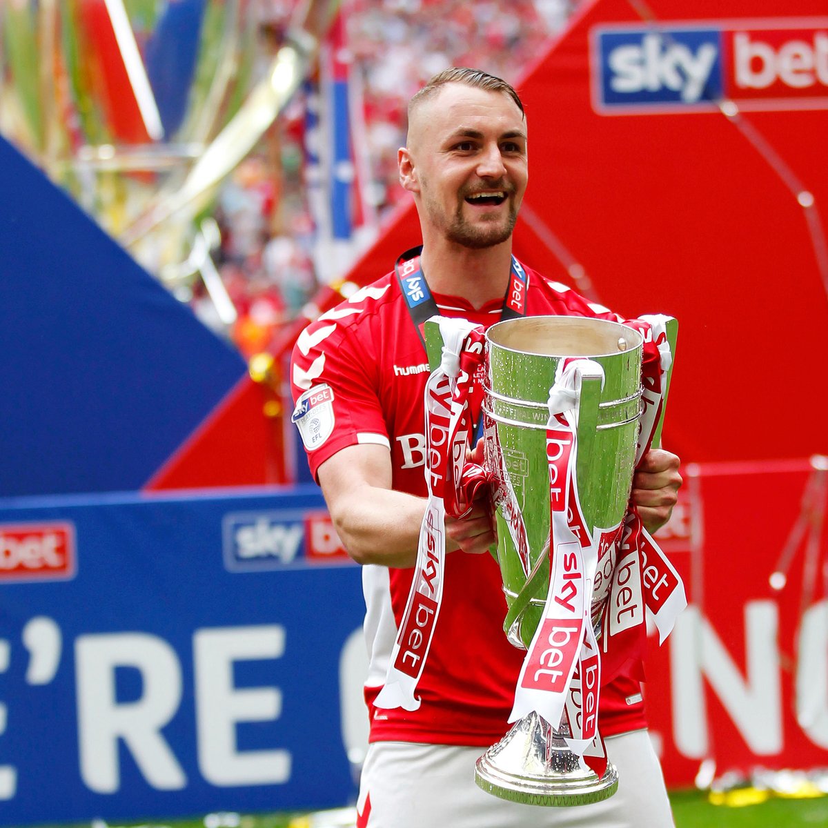 'YOU ABSOLUTE GERMAN BEAUTY!' 🥹 Play-off hero Patrick Bauer will return to The Valley tomorrow to be part of our legends parade ahead of kick-off 🤩 #cafc | Charlton Athletic Ex-Players' Association