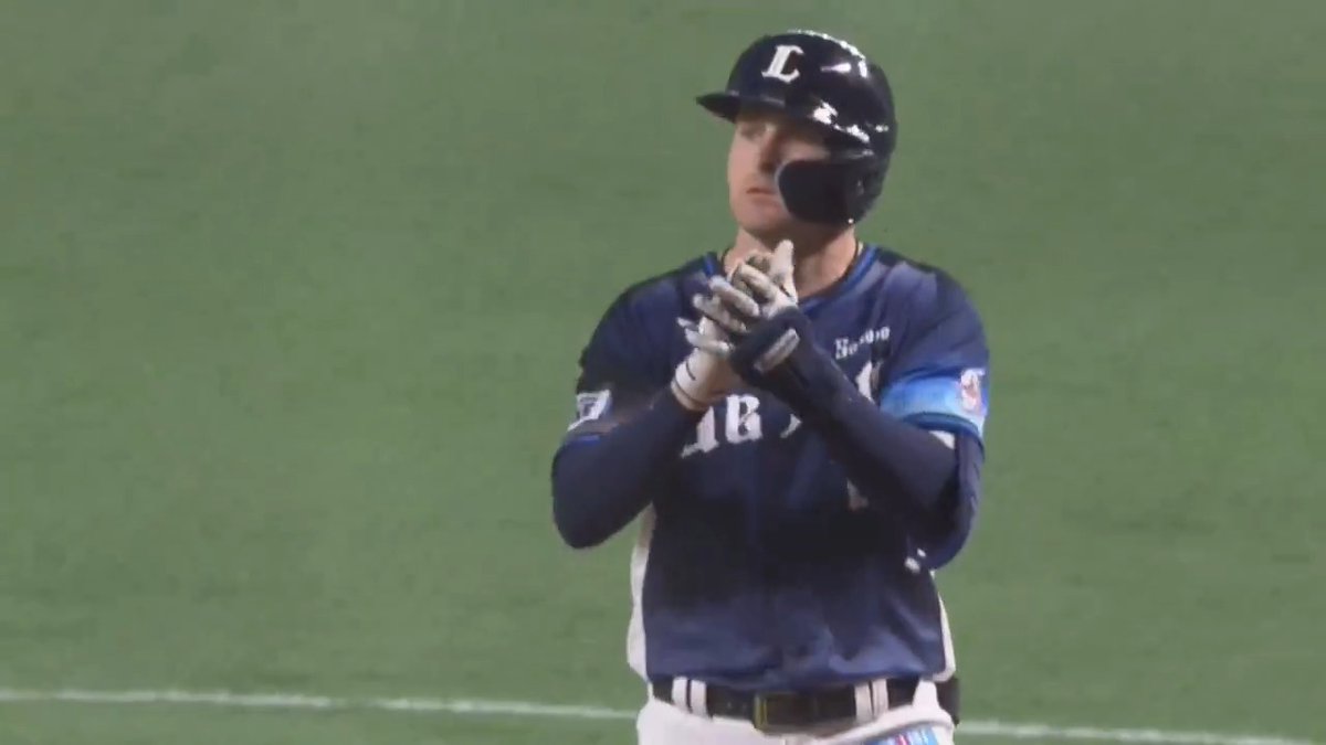 レフト前へ! 埼玉西武 #ネビン 選手の勝ち越しタイムリーヒット👏 #seibulions 👇ライブ配信はこちら