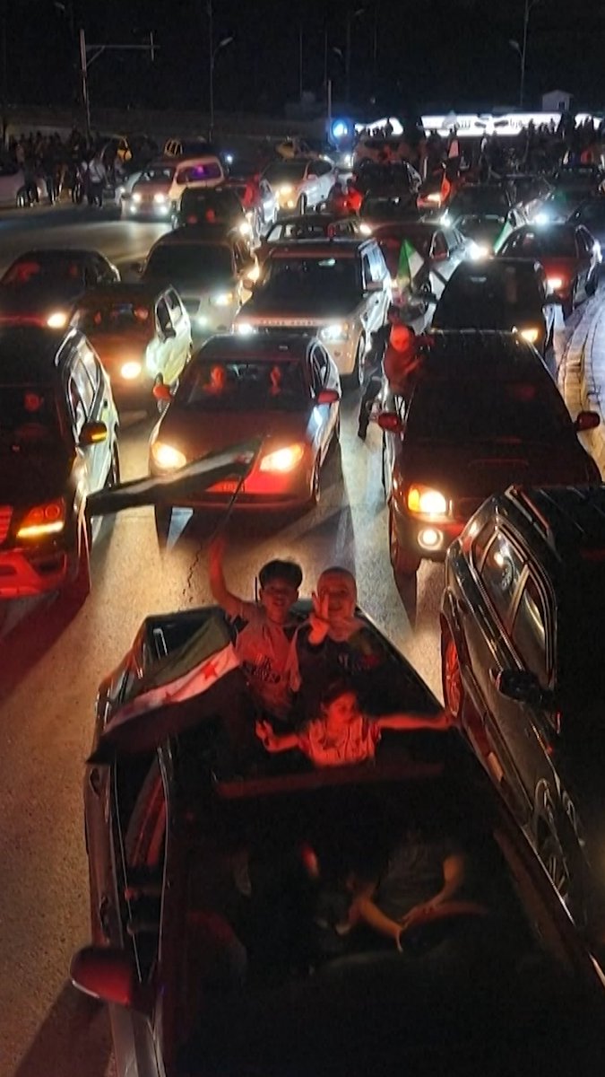 Syrians are celebrating US President Donald Trump's announcement lifting sanctions on the country.