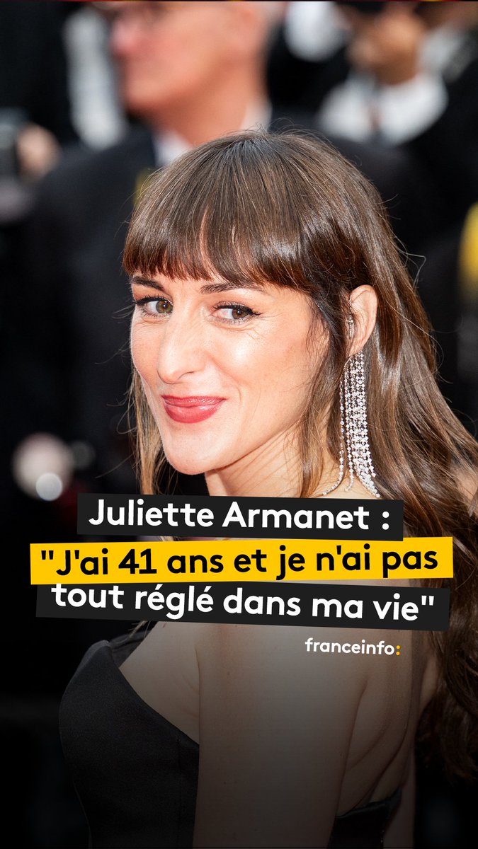 🎬 Juliette Armanet au Festival de Cannes : "J'ai 41 ans, je n'ai pas l'impression d'avoir réglé quoique ce soit dans ma vie".