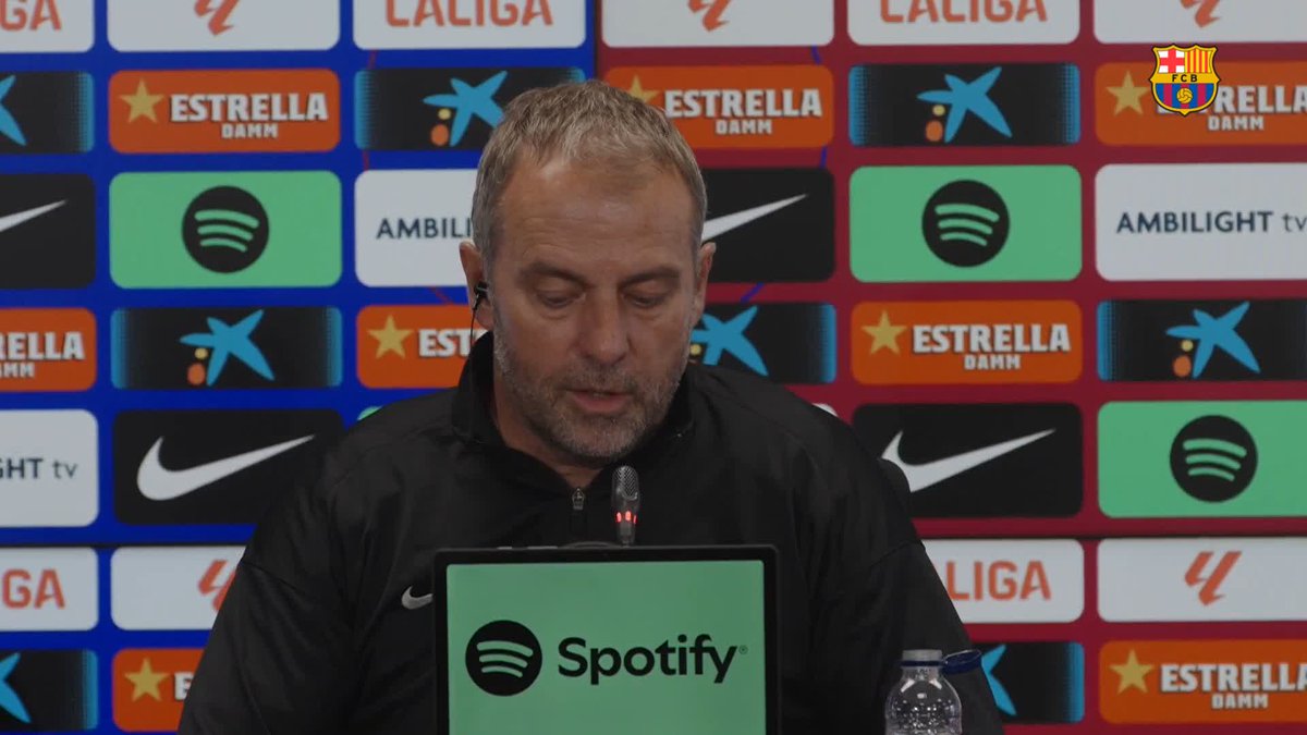 🎙️ HANSI FLICK: “Ancelotti has done a fantastic job. He's a gentleman and I wish him all the best.” #EspanyolBarça