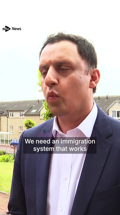 Anas Sarwar: ‘We need a managed and controlled immigration system’