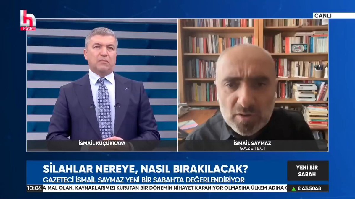 İsmail Saymaz’dan şok iddia: “Öncelikle PKK'lıların dikkate alındığı bir geniş infaz düzenlemesinden bahsediliyor.Buna af denmiyor çünkü bir tartışma var 👇 F.töcüler de kapsansın mı kapsanmasın mı? "