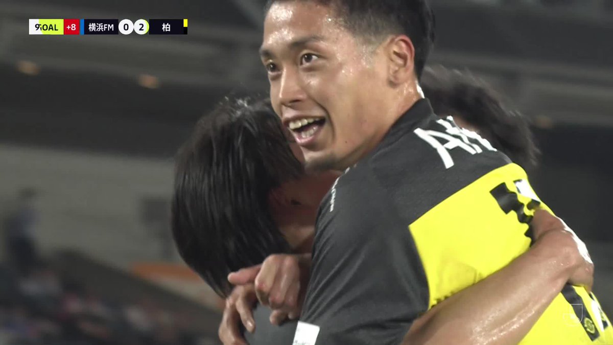 #久保藤次郎 の鋭いクロスから #木下康介！🔥 🎦 ゴール動画 🏆 明治安田Ｊ１リーグ 第14節 🆚 横浜FMvs柏 🔢 0-2 ⌚️ 90+1分 ⚽️ 木下 康介（柏) #Ｊリーグ