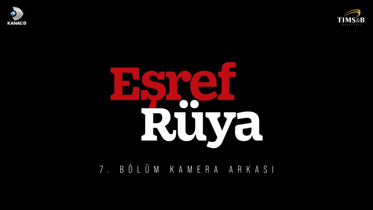Nefesleri kesen o anların kamera arkası geldi! 🔥 #EşrefRüya yeni bölümüyle bu akşam 20.00’de #KanalD’de! @kanald TIMS&B Productions