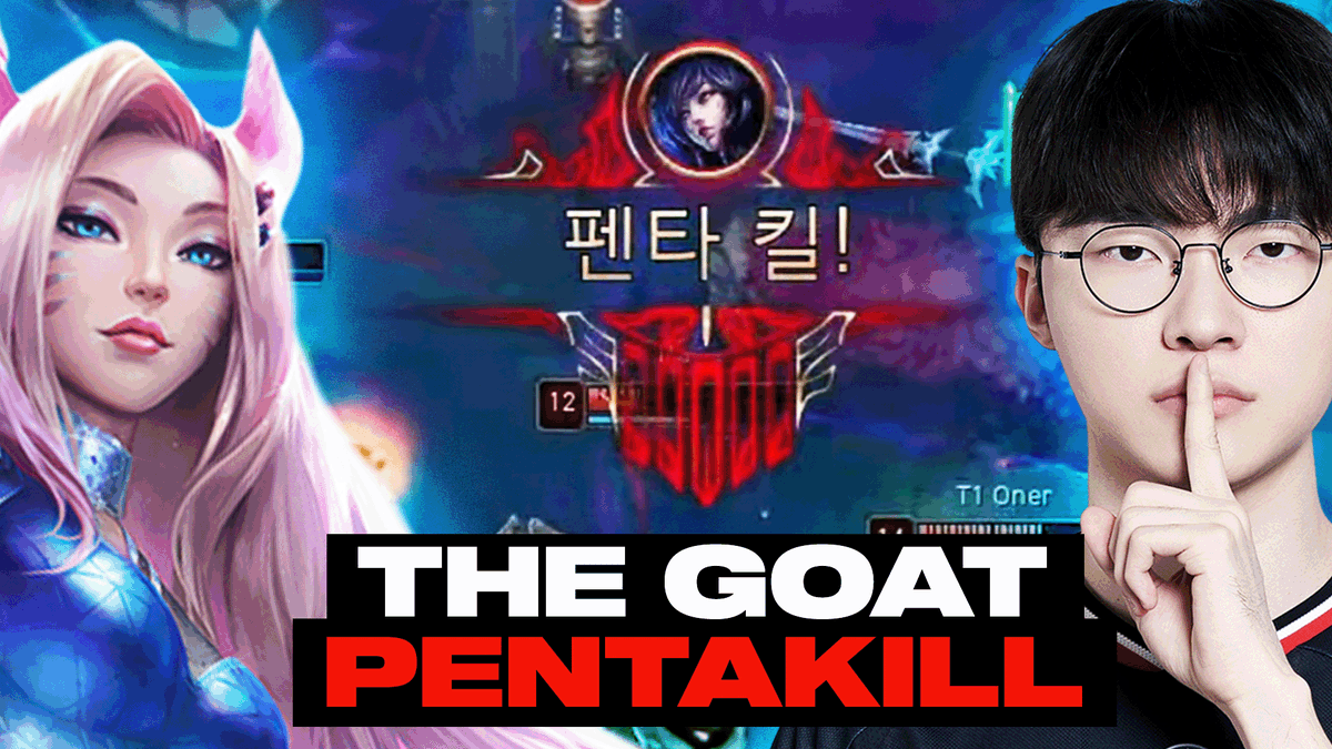 GOAT PENTAKILL ALERT 🚨🐐