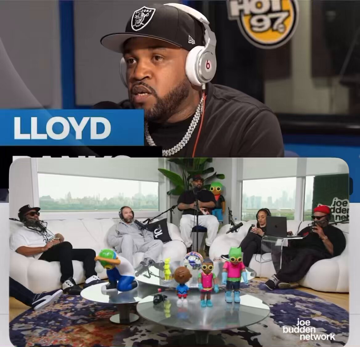 Fresh outta surgery, flashy as a fuck, you gon' have to murder me Burglary, I'm leavin' with your Nikes burgundy, white tee: burgundy -Lloyd Banks 😤 🔥 🔥