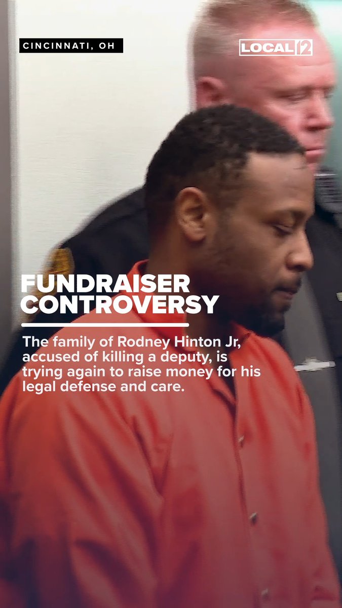 The family of Rodney Hinton Jr., who is currently jailed without bond in Clermont County for allegedly killing a sheriff's deputy, is trying again to raise money online for his legal defense and care: