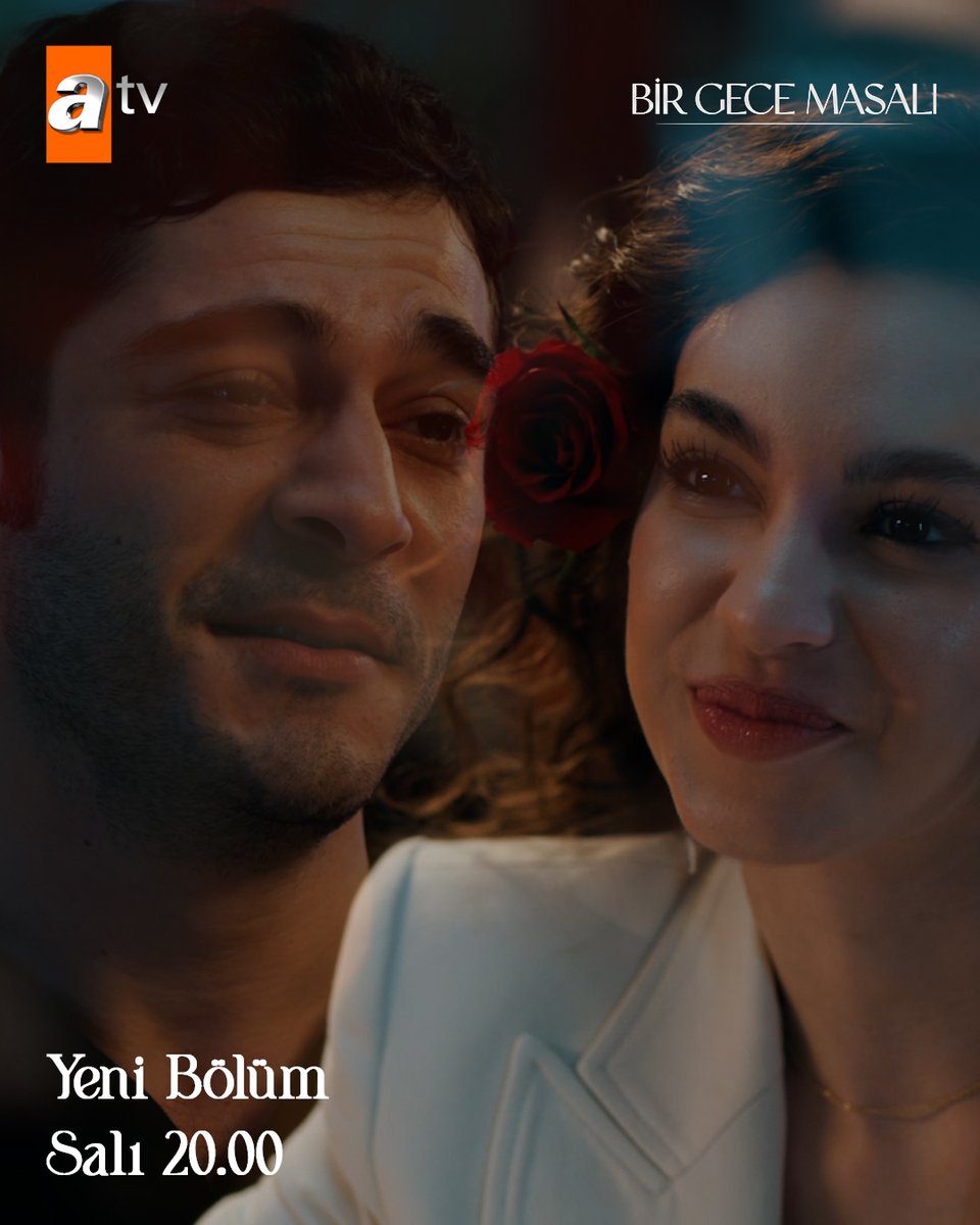 “Sen dünyadaki bütün çiçeklere layıksın…” 🌹❤️ #MahCan 🧿 #BirGeceMasalı yeni bölümüyle Salı 20.00'de atv’de! ✨ atv