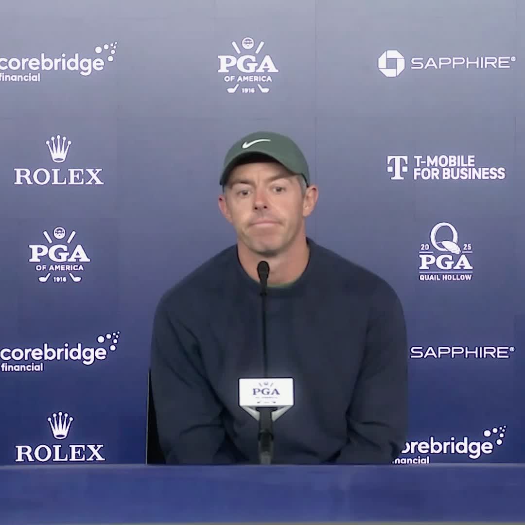 🚨⛳️🤫 Rory reacts to Bryson saying he didn’t speak to him during the final round of The Masters: “I don’t know what he was expecting. Like, we were trying to win the Masters, I’m not going to try and be his mate out there.” BRYSON LEGION / TRACKING RORY