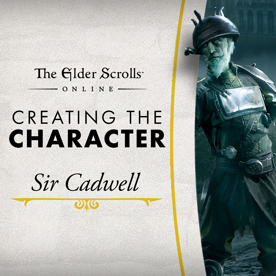 A ragged knight makes a bold escape from Coldharbour into the hearts of those who helped him on his daring quests. Pull back the curtain on Sir Cadwell.