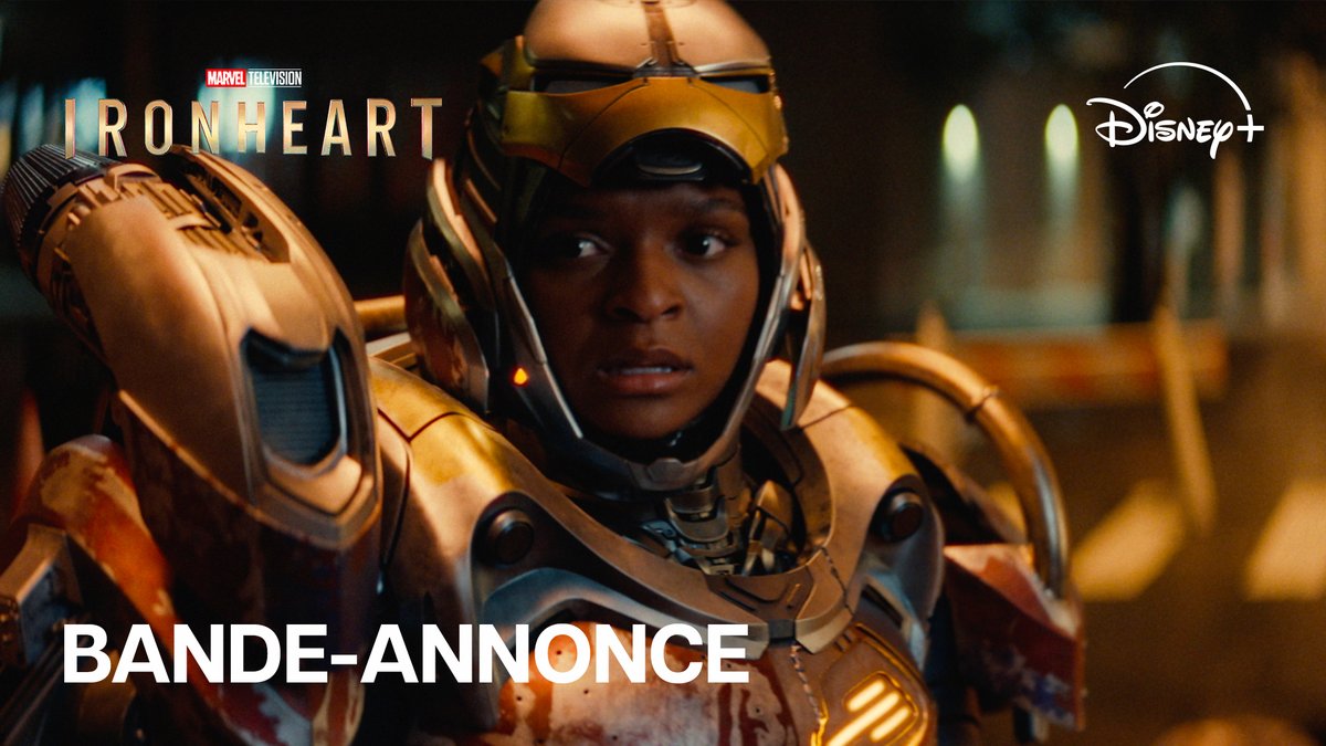 Iconique 🩶 Les 3 premiers épisodes de #Ironheart, la nouvelle série Marvel Television par le producteur délégué Ryan Coogler, arrivent le 25 juin à 3h du matin sur Disney+ FR.
