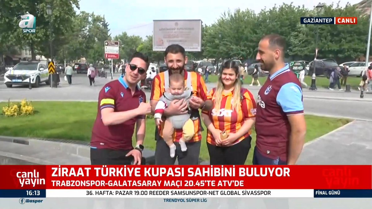 Galatasaray-Trabzonspor kupa finali öncesi tebessüm ettiren anlar. - "Galatasaray ya da Trabzon, başka bir rakiple oynasaydı istenmeyen görüntüler olabilirdi. Sanki şehrin yarısı İstanbul, yarısı Trabzon gibi."