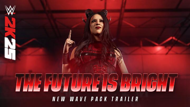 The New Wave Pack is Available NOW! 🌊 Featuring: ⭐️ Chris Sabin ⭐️ Alex Shelley ⭐️ Giulia ⭐️ Stephanie Vaquer Plus, a special celebrity guest to be announced 🔜 👀