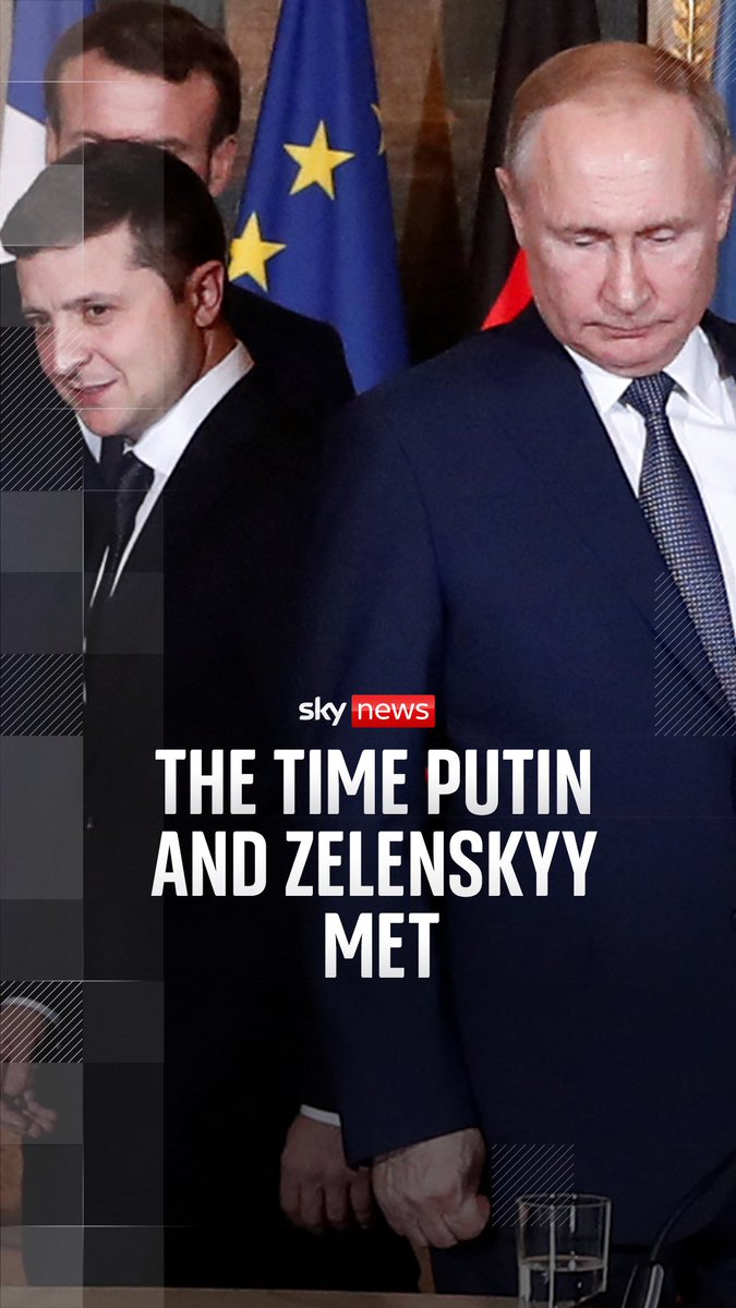 Zelenskyy offers to meet Putin in Turkey, saying he’ll wait in Istanbul for the Russian leader. Sky’s Dominic Waghorn breaks down their only previous meeting in 2019.