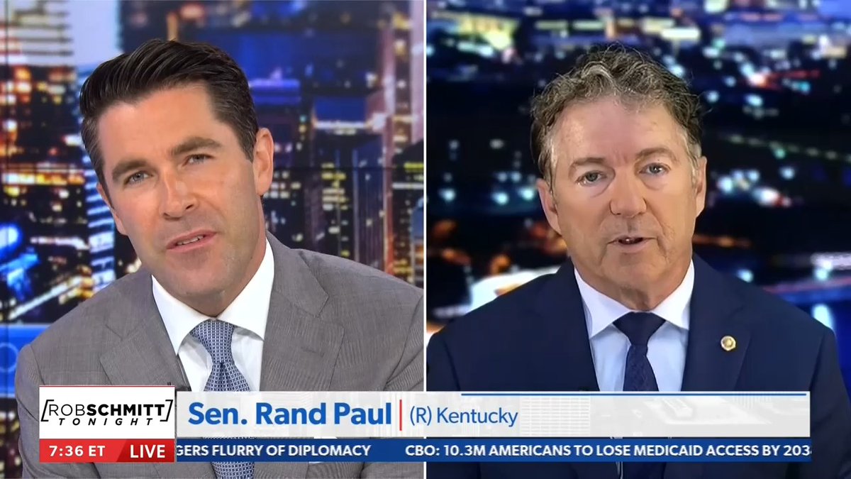 Sen. Rand Paul: The Constitution says you you can't take gifts from foreign entities unless approved by Congress. This is a significant gift. It's a $400 million plane. It sends a bad signal
