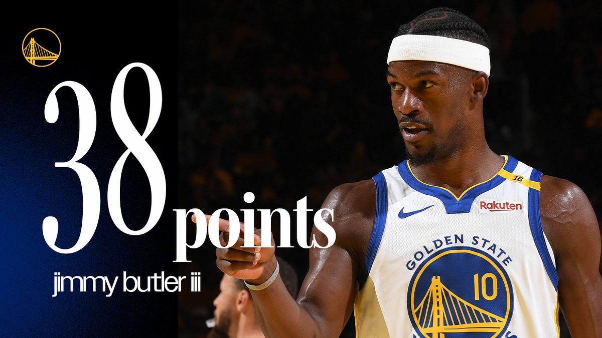 I ask for one more day jimmy, 3 day rest with Steph coming back at home, please find a way
