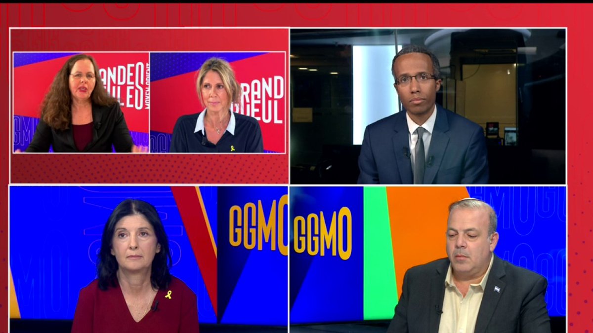 Une politologue juive israélienne, Yael Larer, se fait accuser d’antisémitisme sur Netanyahu TV 🤦‍♀️ Elle a juste dit: «Si on justifie tout ce qu’🇮🇱 fait à Gaza par le 7/10 alors on justifie le 7/10 par tout ce qui a été commis précédemment par 🇮🇱 . »