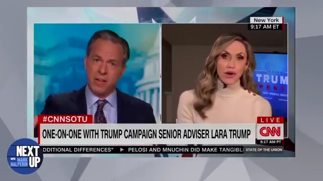 FLASHBACK: 2020 - Tapper shamed Lara Trump for expressing concerns about Biden’s cognitive decline and cut off her live CNN interview. 2025 - New Tapper book claims Biden’s decline was so apparent, the White House had to actively cover it up. Download NOW: