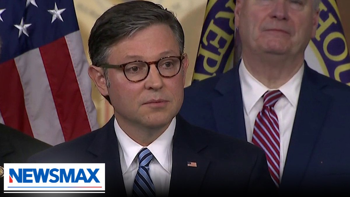 "Amid a long list of shameful and embarrassing episodes this year, that altercation, I think it takes the cake. I think it's a new low for Congressional Democrats." — Speaker Mike Johnson slammed the actions of 3 House Democrats at an ICE detention center in NJ Speaker Mike Johnson