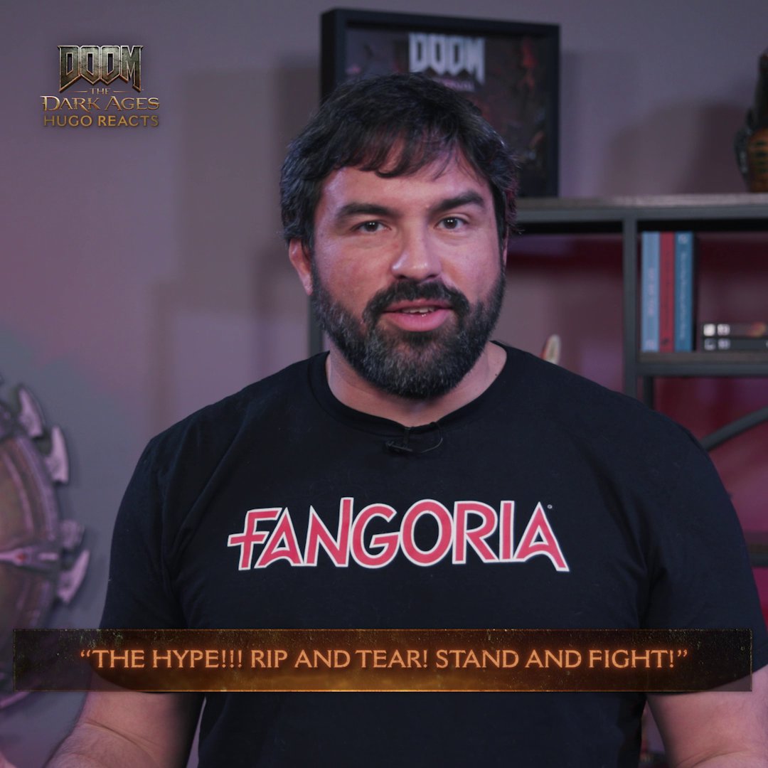 Hugo reacts to: "THE HYPE!!! RIP AND TEAR! STAND AND FIGHT!" "What does 'sandbox' mean in The Dark Ages?"