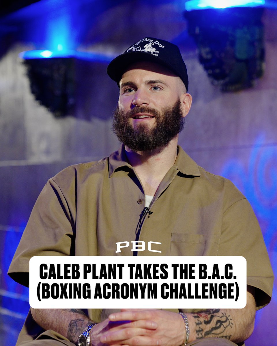 How well does CalebPlant know his boxing acronyms? See how he does in the Boxing Acronym Challenge.