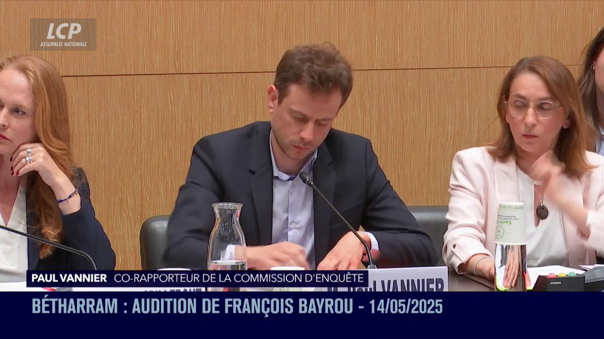 #Bétharram : "J'ai le sentiment que les différentes versions que vous avez apportées suivent toujours des révélations de presse", dit Paul Vannier à François François Bayrou. "Ça n'est pas la presse qui commande ce que je dis. Peut-être vous, mais pas moi", répond le Premier ministre.