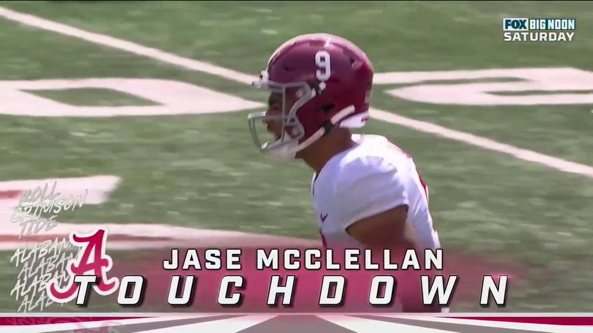 I hope Jase McClellan is having a good day. JM9