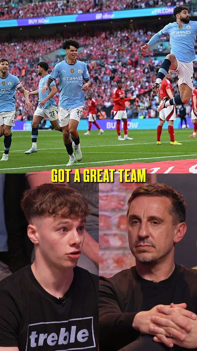 “We lost to a mid-table team last year in the [FA Cup] final…” 😉 Another Fan Debate… another subtle dig at United from Luke! 🍿