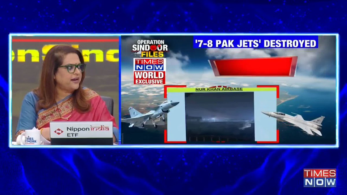 #OpSindoorFiles People are very used to watching the American and Israeli style of warfare. There is not just one way of destroying aircraft, and we showed that at Sargodha...: Abhijit Iyer-Mitra speaks to @NavikaKumar
