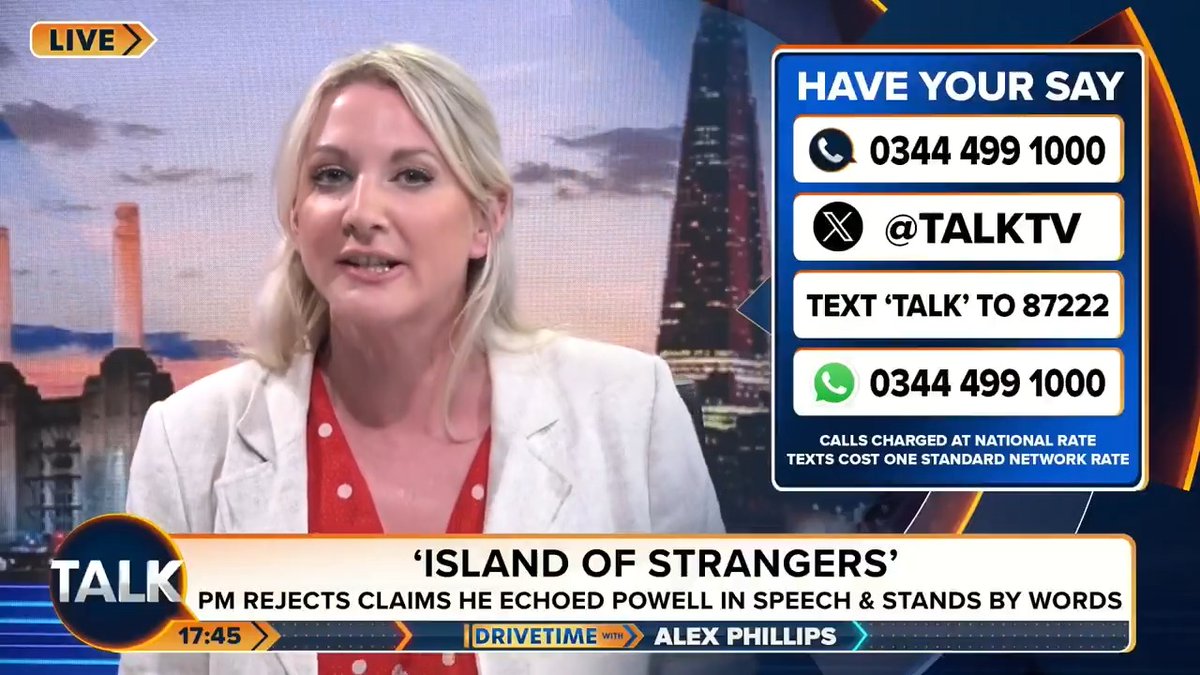 Alex Phillips hits out at the “degradation of society” and rants on immigration. "It’s blimming awful to have your rent put up… and get street harassment, looting in local shops and some nutter setting off fireworks into passing cars in return!" Alex Phillips