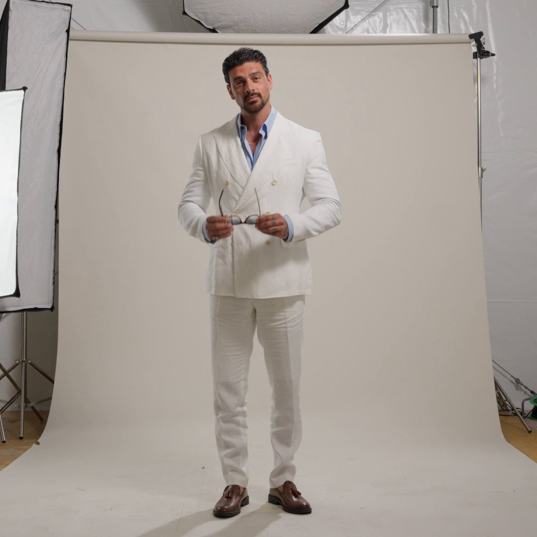 Beauty. Talent. Charm. Michele Morrone is a walking dream, and the Another Simple Favor cast and crew think so, too.