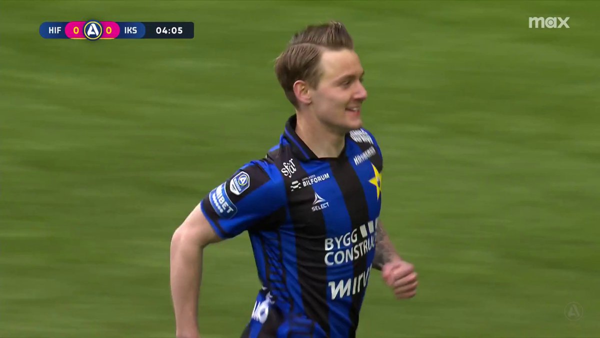 1-0 Sirius! Noel Milleskog ger bortalaget en drömstart mot Hammarby! 🔵⚫ 📲 Se matchen på Max
