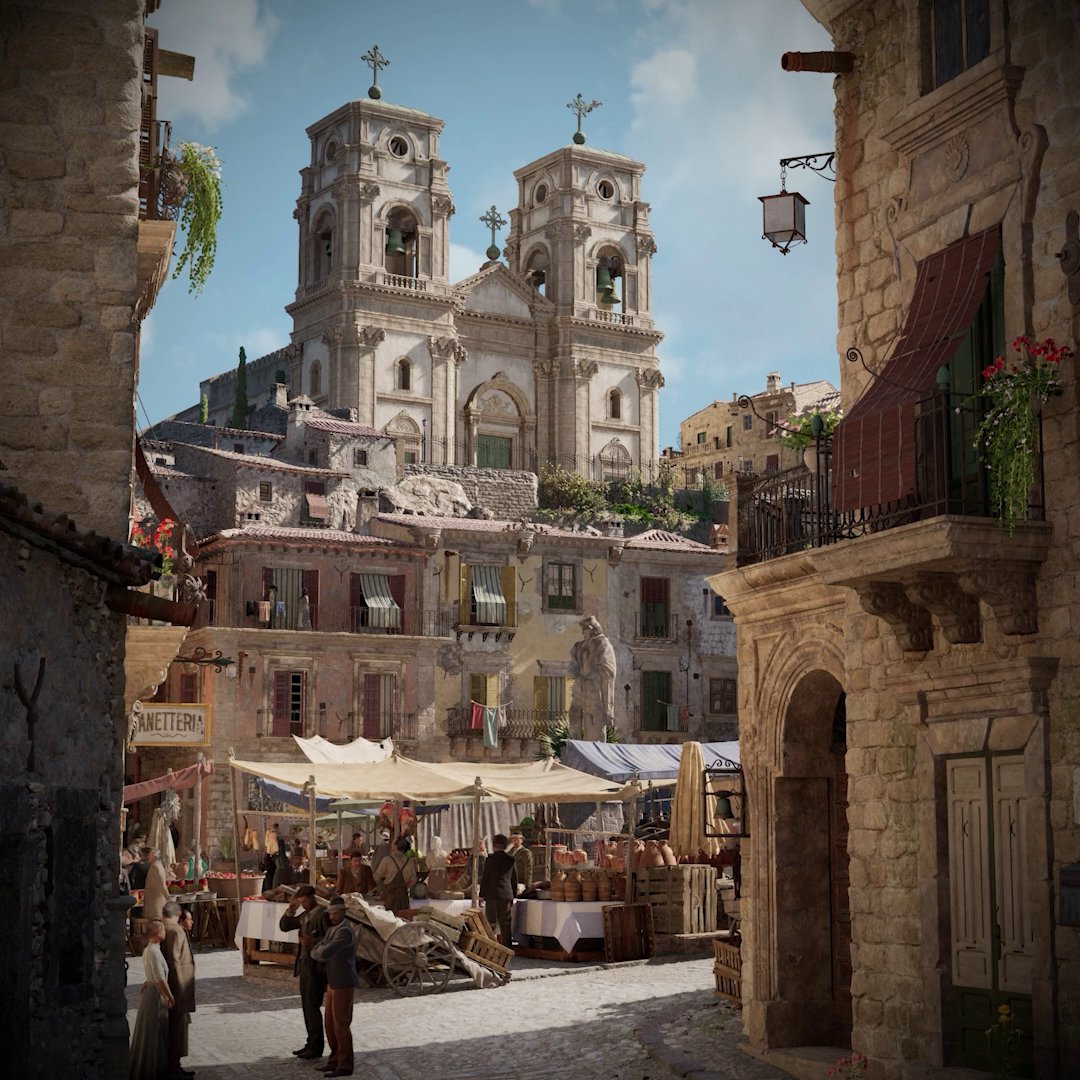 Sound on. Take in the busy streets of the Old Country.