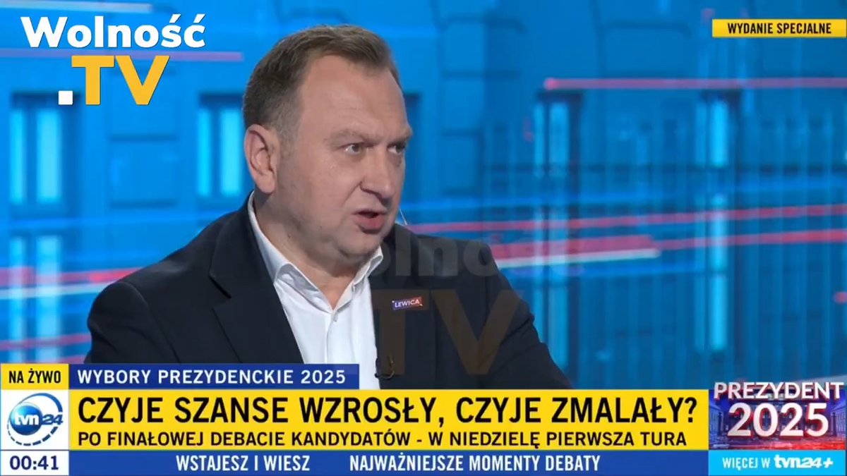 "Pan jest znany z CHAMSTWA i dużych urojeń! Jeden wielki ŚCIEK!" ✅ Ewa Zajączkowska do Tomasza Treli w TVN24 Ewa Zajączkowska-Hernik Konfederacja
