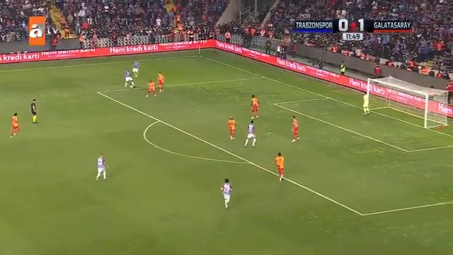 Trabzonspor, beraberliğe yaklaştı.