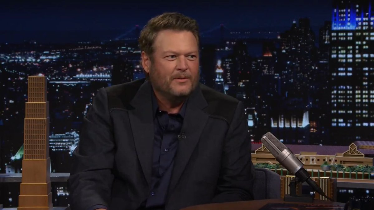.Blake Shelton is returning to The Voice! #FallonTonight