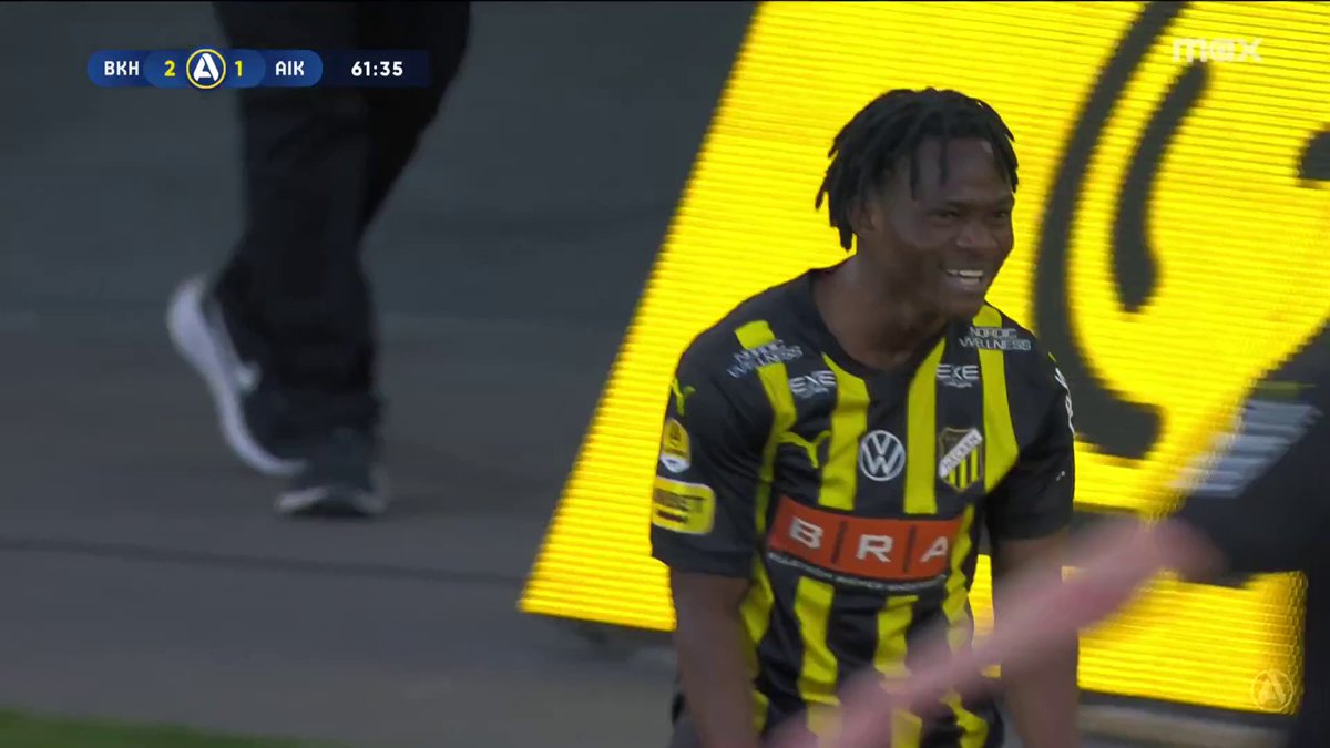 BK Häcken har vänt! Severin Nioule till 2-1 📲 Se Allsvenskan på Max
