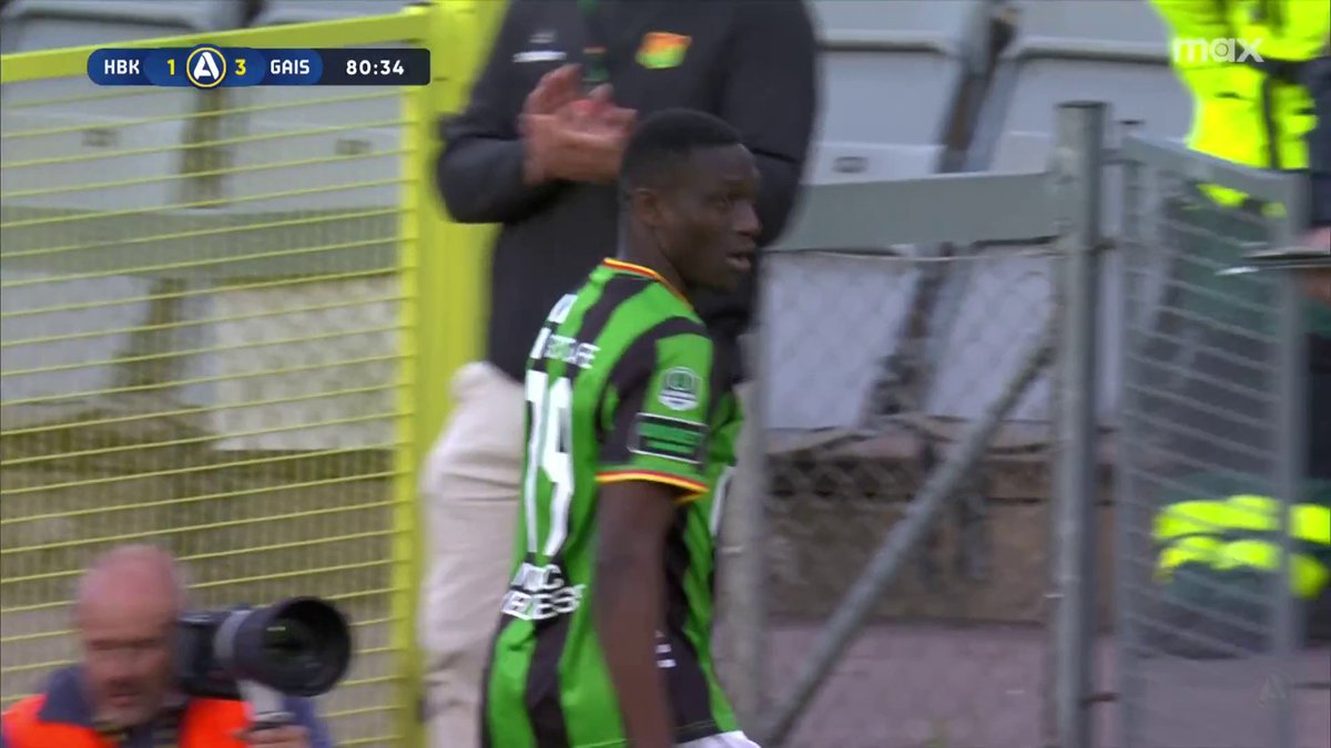 Hattrick! 🎩 Ibrahim Diabate gör mål för tredje gången ikväll! 📲 Se matchen på Max
