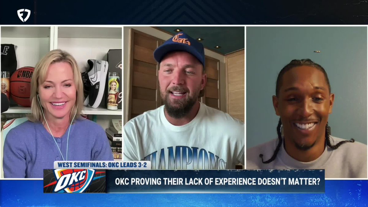 "This should be the exact path that you should want if you're this young [Thunder] team... This might be OKC's toughest series of all when they're holding the trophy at the end." — Chandler Parsons 🗣️ (via Run It Back)