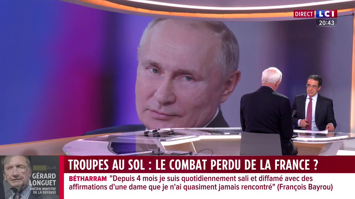 🗣️ "Les gens ont raison d'avoir peur de la Russie aujourd'hui" indique l'Amiral Jean-Louis Vichot ▶️ Darius Rochebin