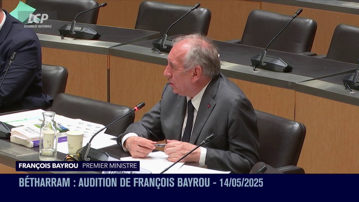 "Cette affaire, comme arme politique, était indifférente aux victimes", estime François François Bayrou. "Les victimes, personne ne s'en est occupé, sauf moi". #DirectAN #Bétharram