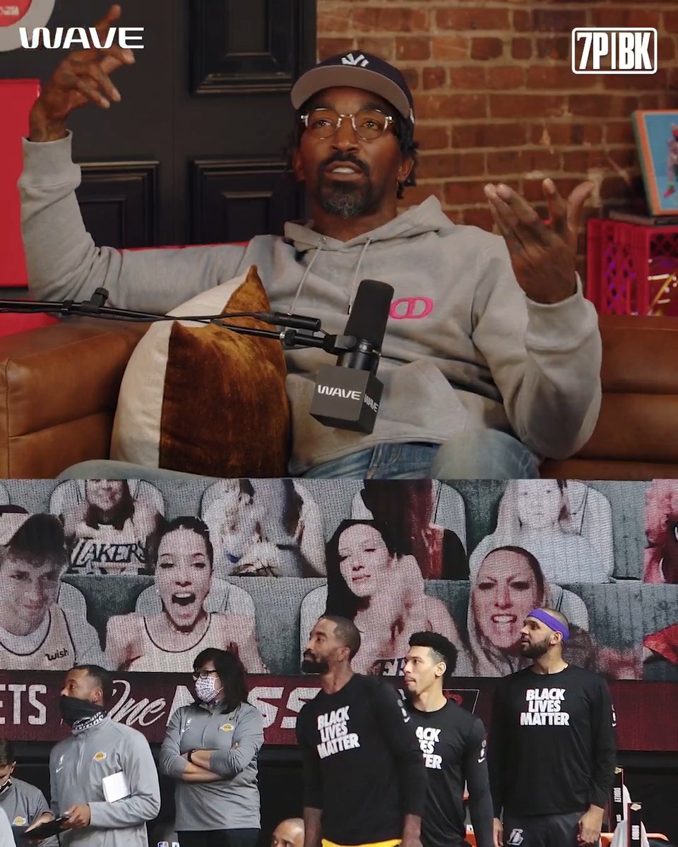 Life in the NBA bubble was wildly unordinary 😳 Melo: “I loved the bubble from a basketball standpoint, but all the other s*** was hard to fathom.” JR: "You hear the fake noise and all that, it was weird.”